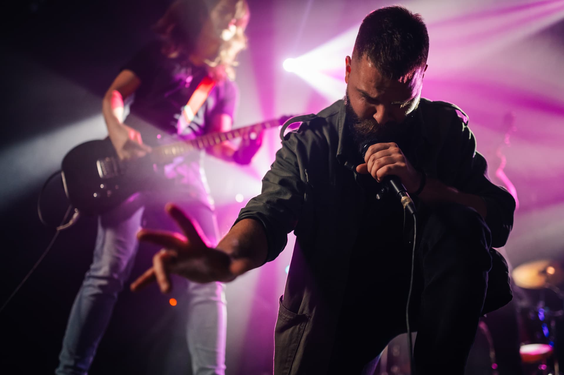 The After Hours demo performer website